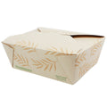 300-PACK OF CONTAINER TOGO World Centric Compostable 46 oz NoTree Paper #8 To Go Boxes | 300 count