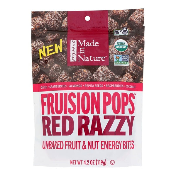 6-PACK OF Raspberry Red Made In Nature 4.2 oz