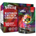 6-PACK OF Candy Rainbow NORTHLANDZ Freeze Dried RAINBOW CRUNCH ORIGINAL, 15.9oz,