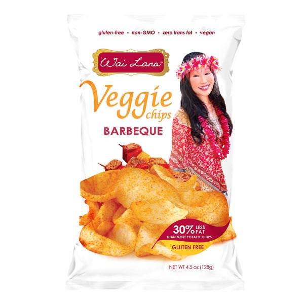 12-PACK OF Chips Veggie Barbeque Wai Lana