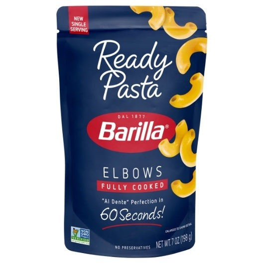 7-PACK OF Elbows Ready Pasta Pack American Barilla Italian Pasta, 7 - 7 Oz