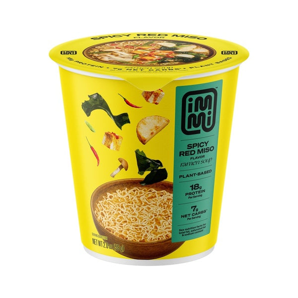 6-PACK OF Spicy Red Miso Noodle Cup 12/2oz