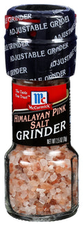 6-PACK OF SEASONING SALT HIMALAYAN PINK GRINDER