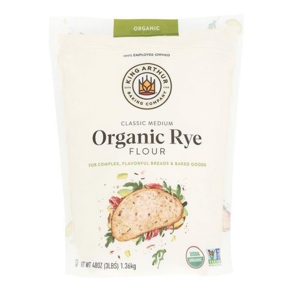 4-PACK OF FLOUR RYE ORGANIC