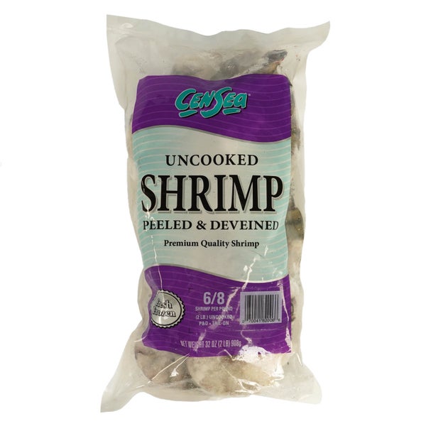 2 LB-PACK OF SHRIMP P&D 6/8 T/ON