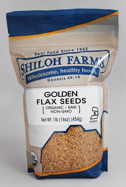6-PACK OF Seed Flax Golden, Organic, 6 x 16 oz (K)