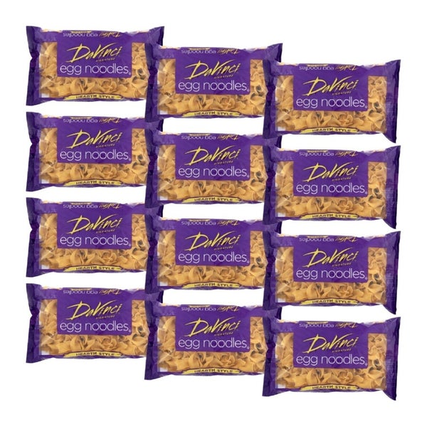 12-PACK OF Noodle Egg Hearth Style Davinci (S&E) 12 oz