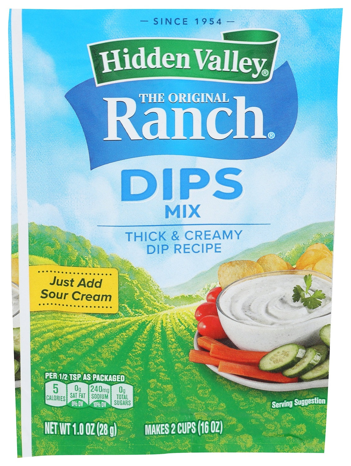 24-PACK OF DIP RANCH DIPS MIX