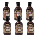 6-PACK OF Sauce Bbq Naked Meat Mitch 21 oz