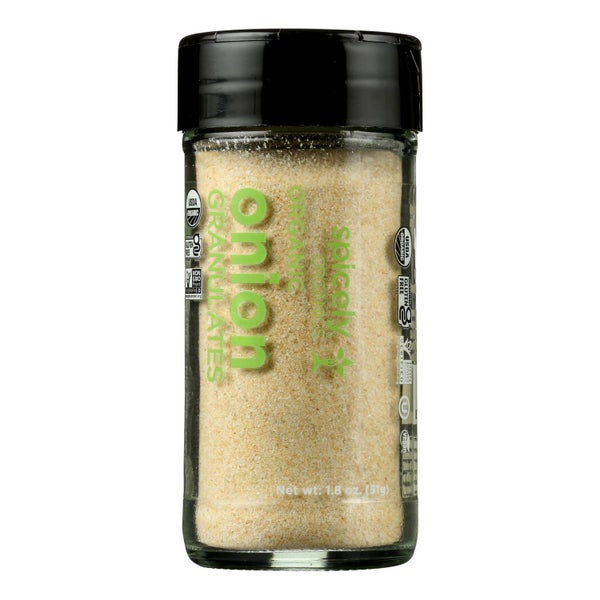3-PACK OF Spice Onion Granulates Organic Spicely Organics 1.8 oz
