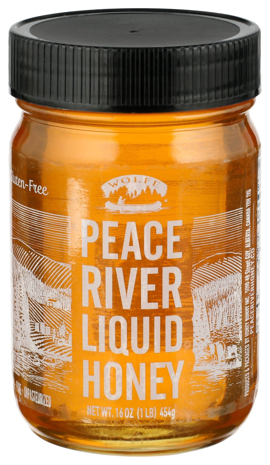 6-PACK OF HONEY NATURAL LIQUID HONEY