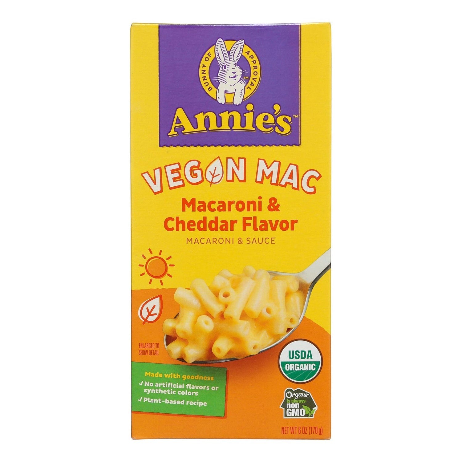 12-PACK OF PASTA MIX VEGAN MACARONI AND CHEDDAR