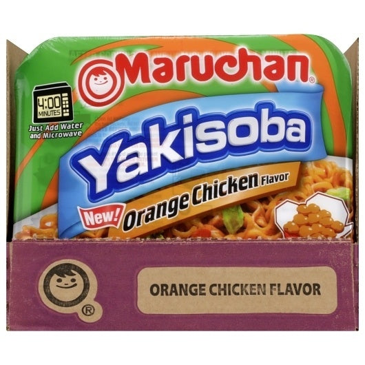 8-PACK OF Yakisoba Orange Chicken Maruchan Yakisoba, 8 - 4.23 OZ