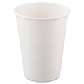 1000-PACK OF CUP HOT WHITE SINGLE SIDED