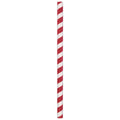 1-PACK OF STRAW PAPER WRPD RED COLSL 8.5