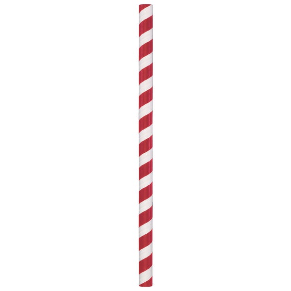 1-PACK OF STRAW PAPER WRPD RED COLSL 8.5