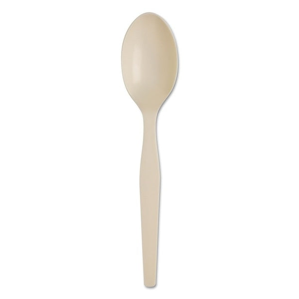 960-PACK OF Cutlery Plastic Dixie Ultra SmartStock SSS11B Mediumweight Bio-Blend Plastic Spoons Refill - 6 inch Beige Cutlery (40 Spoons per Pack, 24 Packs per Carton)