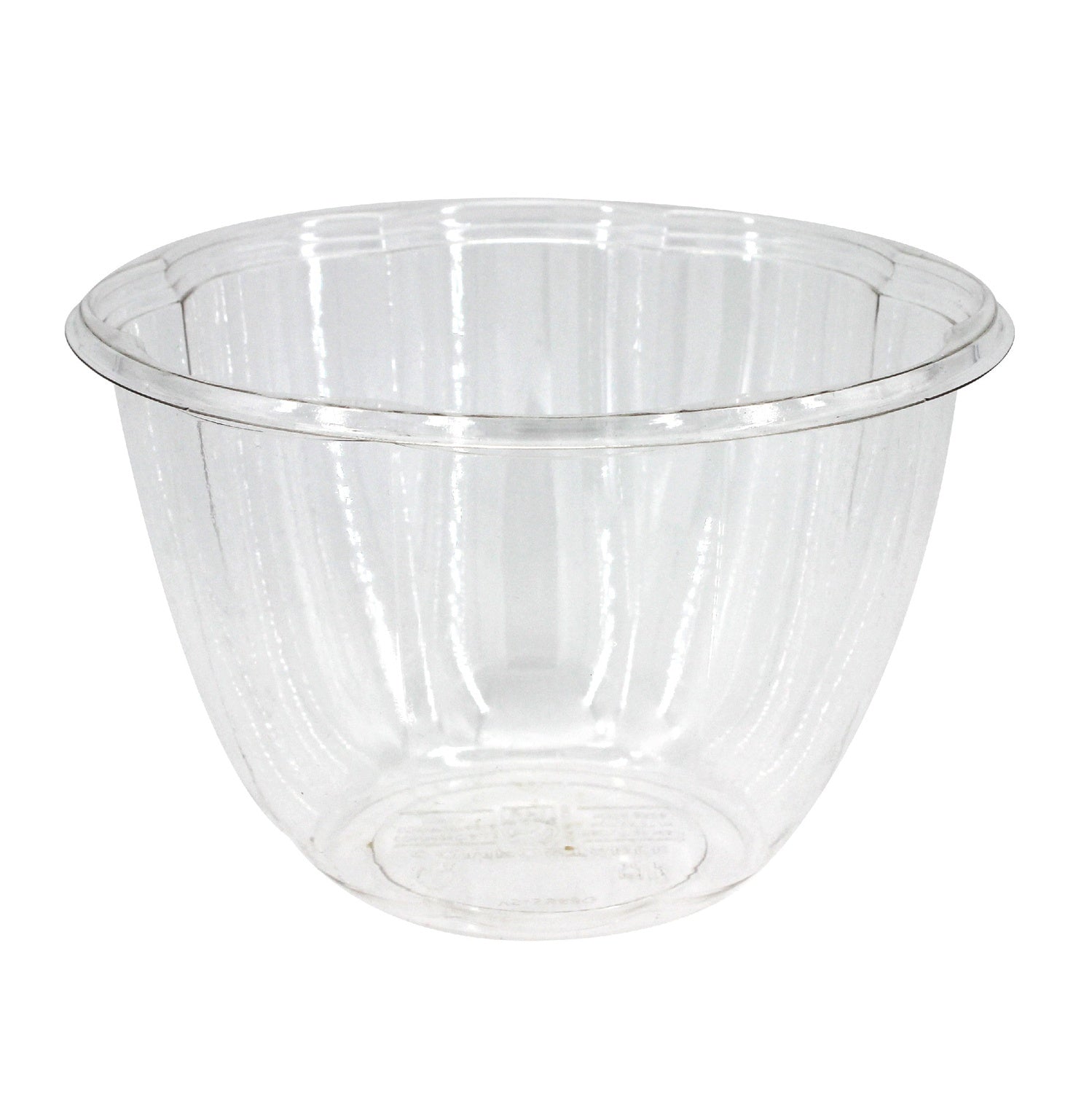 300-PACK OF BOWL SALAD COMPOSTABLE CLEAR ROUND 48 OZ DISPOSABLE