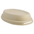 300-PACK OF Bowl Lids Compostable Fiber Lids for World Centric 32 oz Burrito Bowls | 300 count