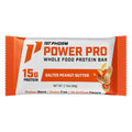 15-PACK OF Power Pro Bar, Salted Peanut Butter (Case of 90 Bars)