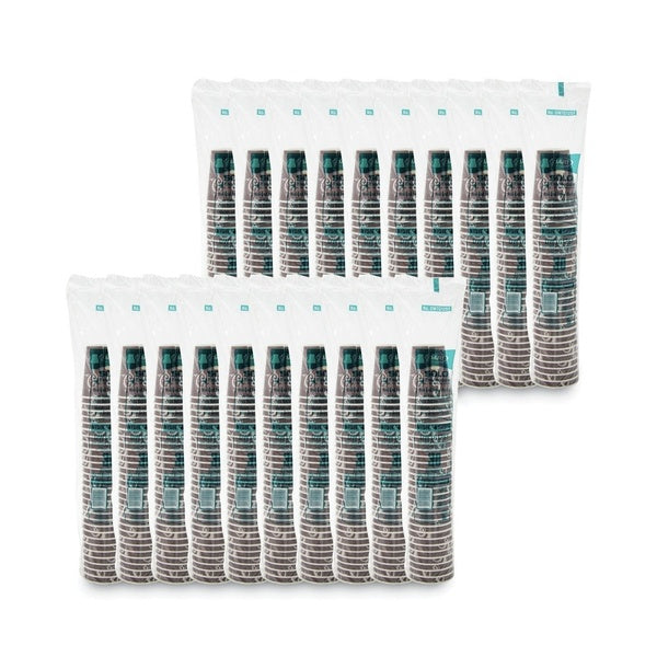 600-PACK OF Cup Paper Dart DWTG12ST Thermoguard 12 oz Insulated Paper Hot Cups with Steam Print - 600 Count for Hot Beverages
