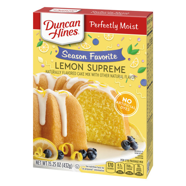 12-PACK OF MIX CAKE LEMON SUPREME