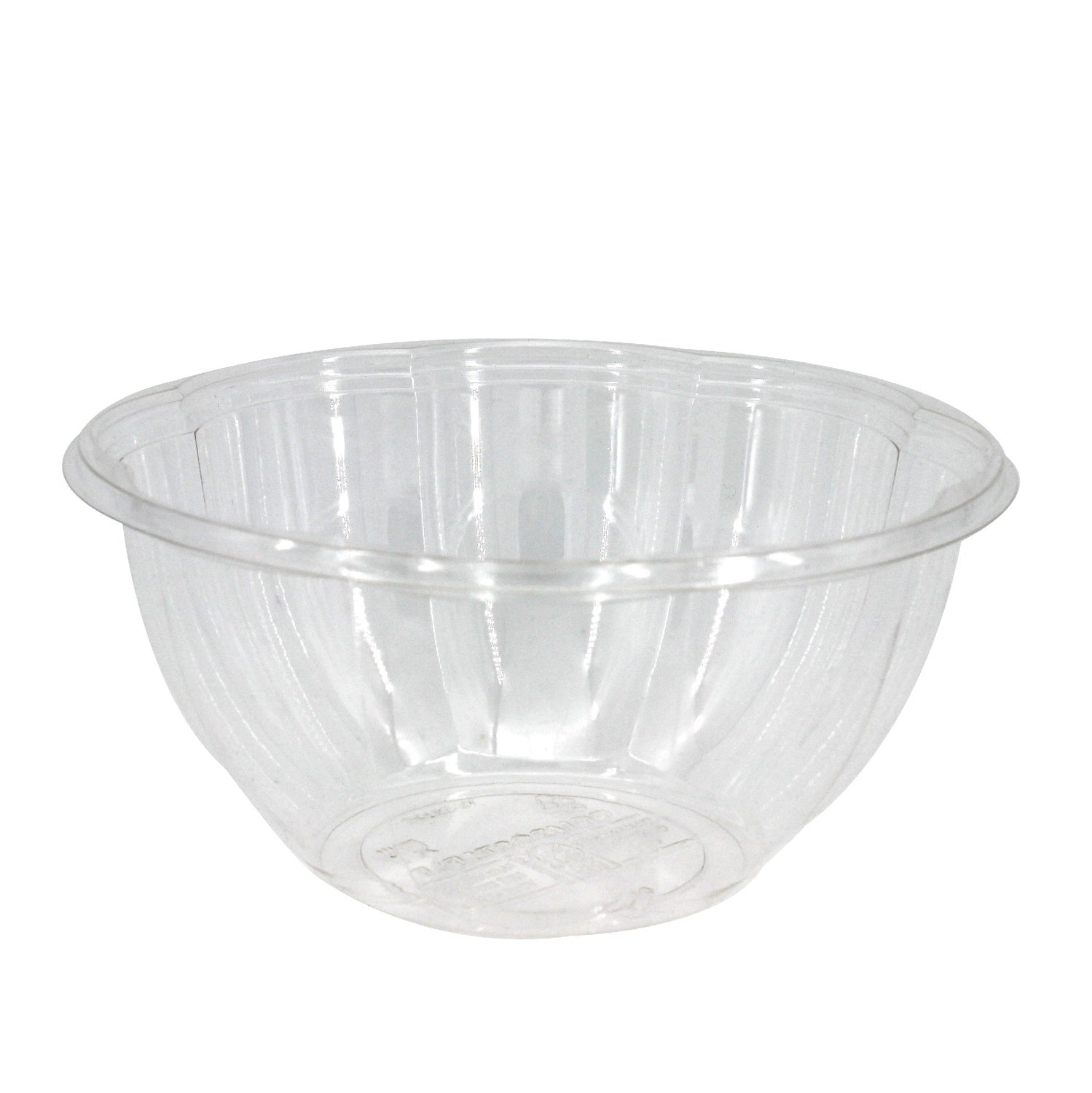 300-PACK OF BOWL SALAD COMPOSTABLE CLEAR ROUND 32 OZ DISPOSABLE