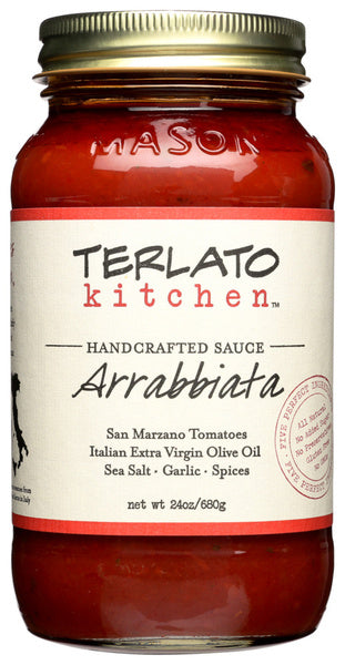 6-PACK OF SAUCE ARRABBIATTA HANDCRAFTED SAUCE 24 OUNCE - CASE OF 6