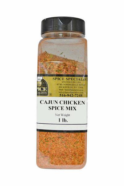 12-PACK OF Cajun Chicken Spice Mix - 12 Pack of 1 lb. Containers