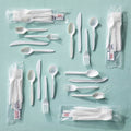 1000-PACK OF SPORK PLAS PP WHT MED WT