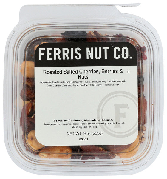 12-PACK OF SNACK MIX CHERRIES BERRIES & NUTS 9 OUNCE - CASE OF 12