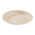 1000-PACK OF Plate Round Karat Earth 6'' Molded Fiber Round Plates, PFAS Free, Natural - 1,000 pcs