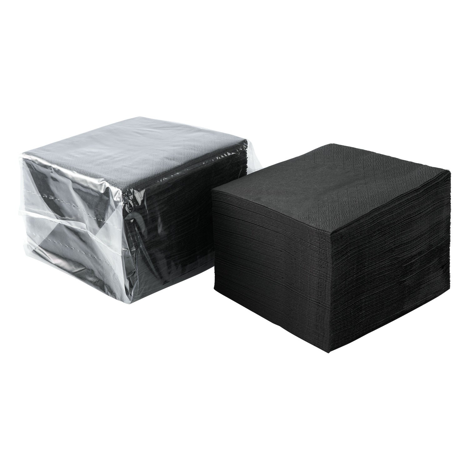 4000-PACK OF Napkin 9.5x9.5 Karat 4,000 ct 9.5" x9.5" Beverage Napkins, Black