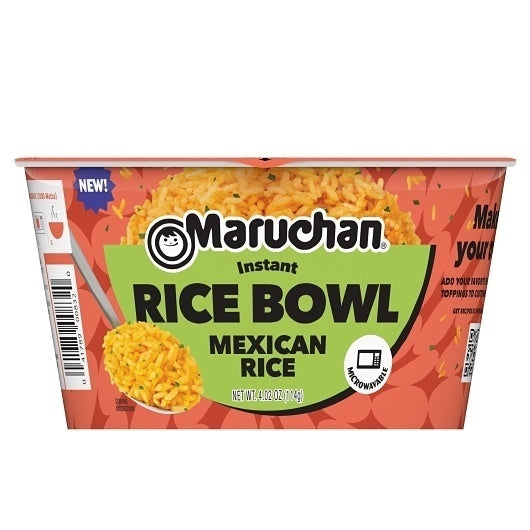 6-PACK OF Instant Rice Bowl - Mexican Rice Maruchan, 6 - 4.02 Oz