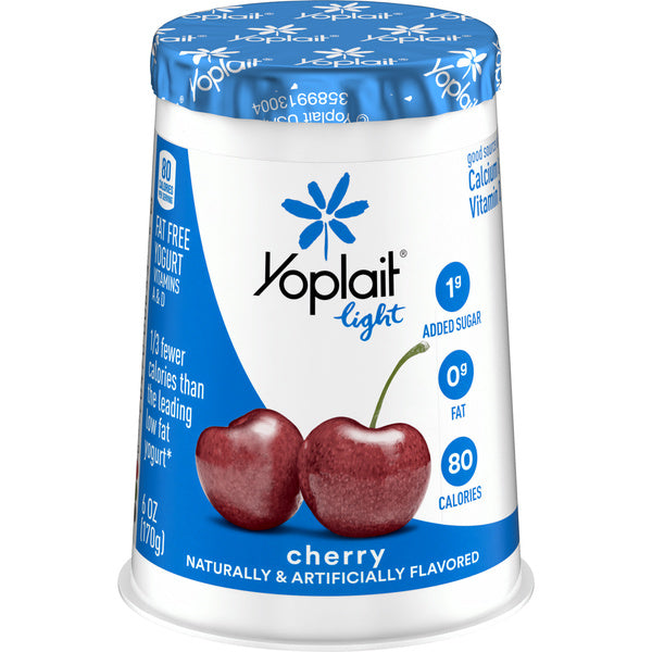 12-PACK OF YOGURT CHERRY LIGHT