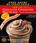 12-PACK OF Baking Mix Chocolate Cheesecake Mousse No Sugar Added, Bernard Food Industries