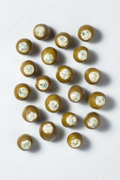 2-PACK OF CHEESE BLUE STUFFED OLIVES