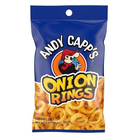 12-PACK OF Beer Battered Onion Rings Baked Andy Capp'S, 12 - 2 Oz