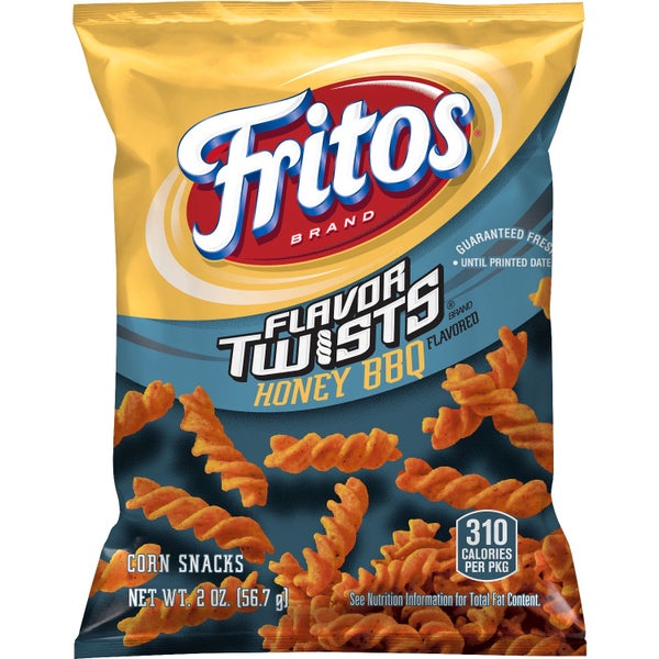 64-PACK OF CHIP CORN TWIST HNY BBQ LSS