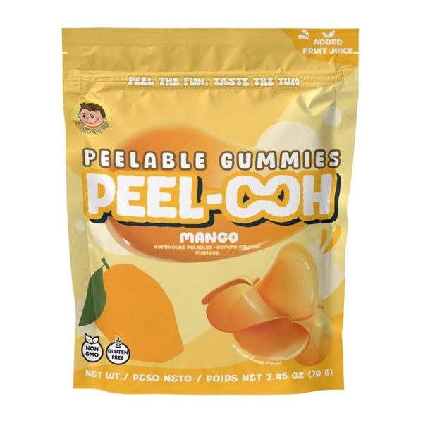 4-PACK OF PEEL-OOH, Mango, 4/10*2.45 oz.