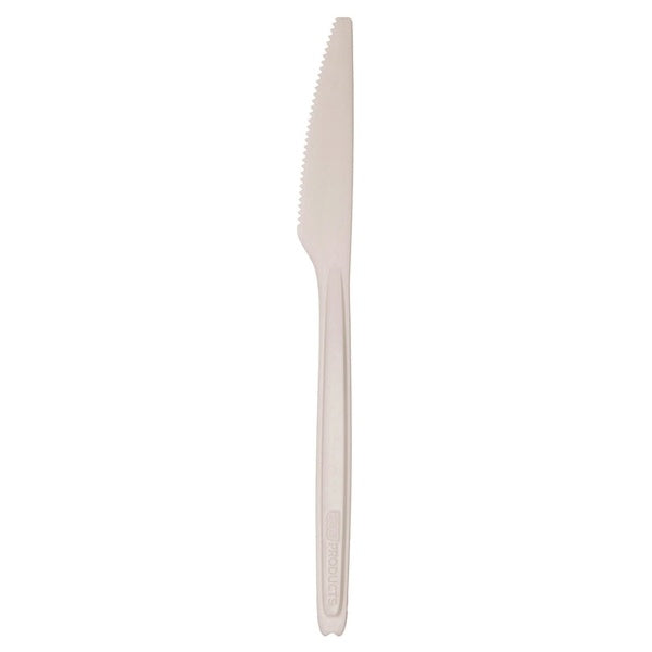 960-PACK OF Cutlery Set Eco-Products EP-CE6KNWHT 6-Inch Compostable Cutlery Knife for Cutlerease Dispensing System - White (960 Count)