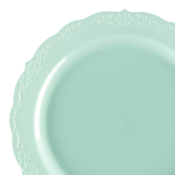 24-PACK OF Plate Appetizer 7.5" Turquoise
