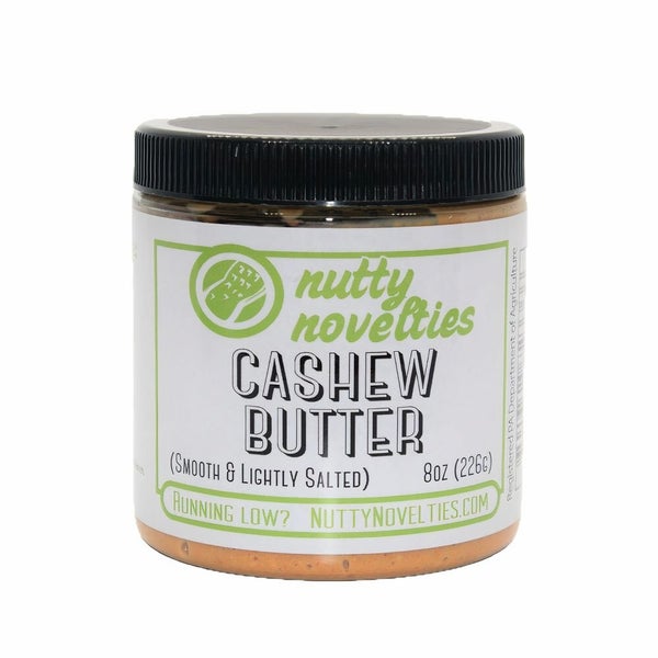 12-PACK OF Cashew Butter, Nutty Novelties