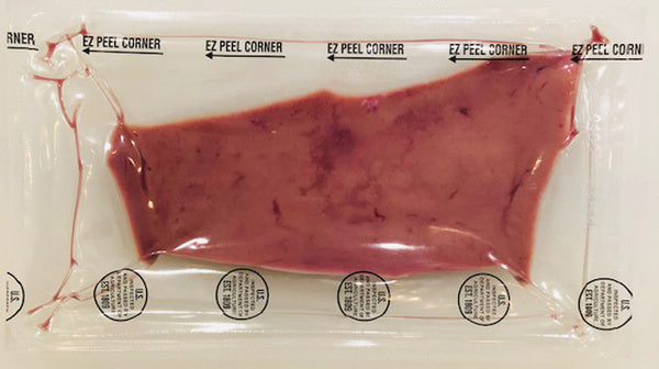 4 OZ-PACK OF VEAL LIVER 3724 FF SLI FRZ