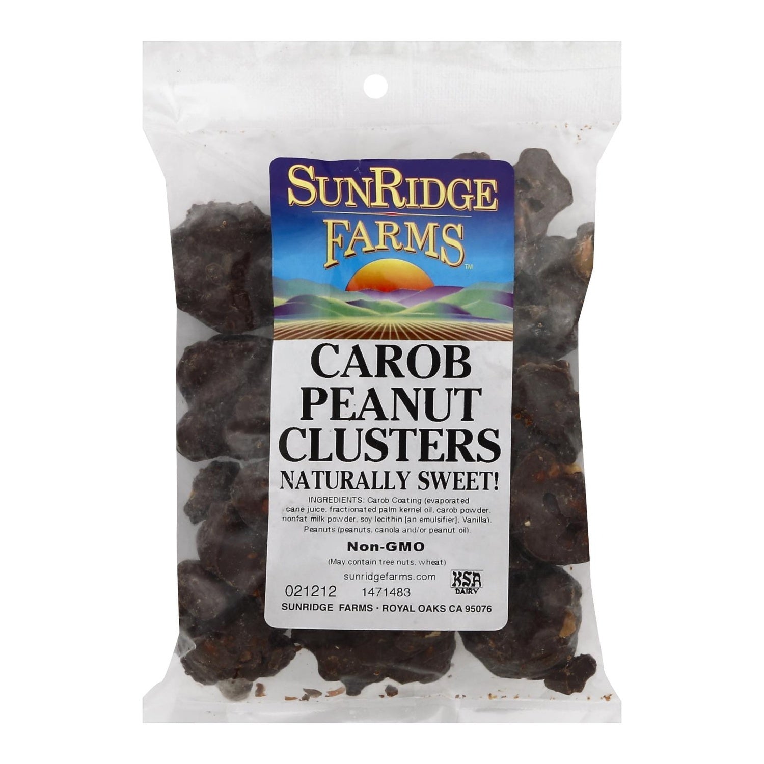 10-PACK OF SNACK CLUSTER CAROB PEANUT