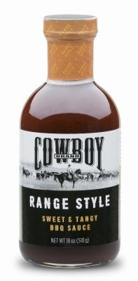 6-PACK OF Sauce Bbq Sweet Tangy Cowboy Charcoal 18 oz