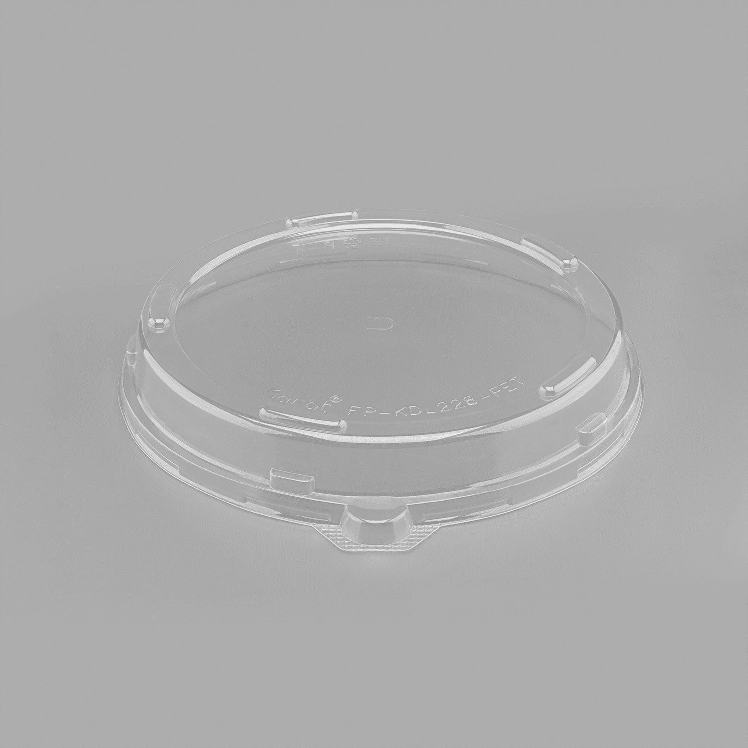 200-PACK OF Lid Togo Karat 200 ct 9" Disposable Dome Lids for Bagasse Plates | PET