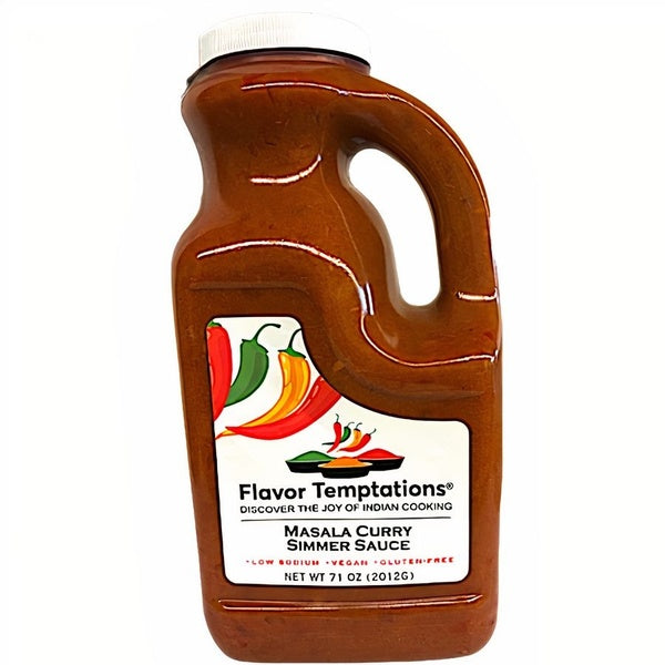 6-PACK OF Sauce, Masala Curry Simmer, Flavor Temptations