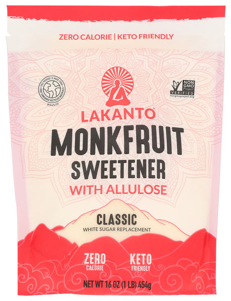 8-PACK OF Sweetnr Clsc Alulose Mnk Lakanto 16 oz