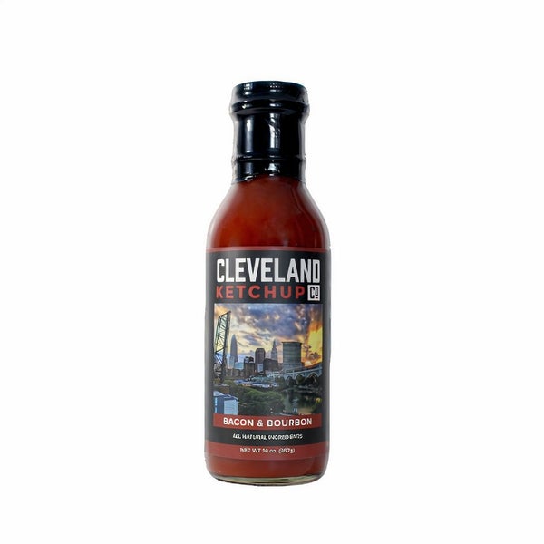 6-PACK OF Ketchup Bacon & Bourbon, Cleveland Ketchup Company